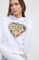Versace Jeans Couture bluza bawełniana biały 76HAIL01.CF00L