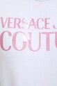 Versace Jeans Couture hanorac de bumbac 76HAIG03.CF01G alb