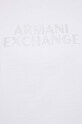 Bavlnená mikina Armani Exchange 3DYM90.YJFHZ biela