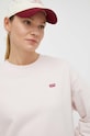 Levi's bluza bawełniana różowy 24688