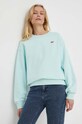 Levi's bluza bawełniana turkusowy 24688