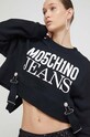 Moschino Jeans bluza bawełniana czarny 1705.3756