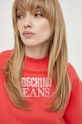 Moschino Jeans bluza bawełniana 1716.3756 czerwony