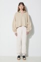 Хлопковая кофта adidas Originals IR6013 бежевый SS24