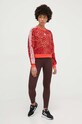 adidas Originals bluza bawełniana IY9565 czerwony SS24