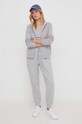 United Colors of Benetton hanorac de bumbac 3J68D500J gri AW24