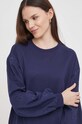 United Colors of Benetton bluza bawełniana granatowy 3BC1D1073