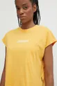 žltá Bavlnené tričko Napapijri S-Tahi