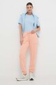 Napapijri bluza bawełniana B-Nina NP0A4H85I791 niebieski SS24