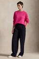 Abbigliamento Polo Ralph Lauren felpa in cotone 211935582 rosa