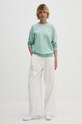 Polo Ralph Lauren bluza bawełniana 211935582 zielony SS25