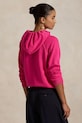 Polo Ralph Lauren felpa in cotone 211935583 rosa SS25