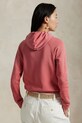 Bavlnená mikina Polo Ralph Lauren 211935583 červená SS25