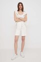 Mikina Calvin Klein K20K206630 béžová SS24