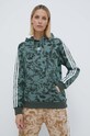 adidas Originals bluza bawełniana zielony IX5999
