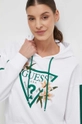 білий Бавовняна кофта Guess