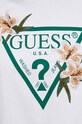 Guess bluza bawełniana ZOEY V4GQ04.KC6V1 biały