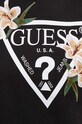 Guess bluza bawełniana ZOEY V4GQ04.KC6V1 czarny