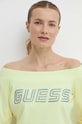 Guess bluza SKYLAR zielony V4GQ08.K8802