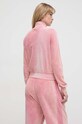 Oblečení Velurová mikina Diesel F-KINIGLI A12989.0AKAJ růžová