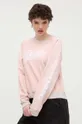 Βαμβακερή μπλούζα Diesel ροζ