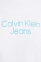 Calvin Klein Jeans bluza bawełniana J20J221466 biały