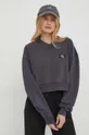 γκρί Βαμβακερή μπλούζα Calvin Klein Jeans