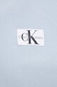 Calvin Klein Jeans bluza bawełniana J20J223079 niebieski