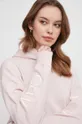 ružová Bavlnená mikina Calvin Klein Jeans