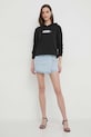 Calvin Klein Jeans bluza bawełniana J20J223267 czarny SS24