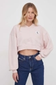 różowy Calvin Klein Jeans bluza