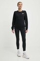 Бавовняна кофта Fjallraven Vardag Sweater F87075.550 чорний SS24