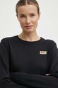 Бавовняна кофта Fjallraven Vardag Sweater чорний F87075.550