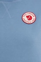 Fjallraven hanorac de bumbac 1960 Logo Badge Sweater F87230.543 albastru