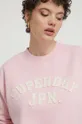 różowy Superdry bluza