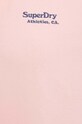 Bavlněná mikina Superdry W2012104A.2LY růžová