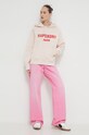 Superdry pamut melegítőfelső W2012066A.1OU rózsaszín SS24