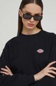 Bavlněná mikina Dickies MILLERSBURG SWEATSHIRT W černá DK0A4YQD