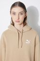 Памучен суичър Puma BETTER CLASSIC 624227 бежов