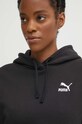 Puma hanorac de bumbac BETTER CLASSIC negru 624227