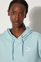 Puma bluza bawełniana BETTER CLASSIC niebieski 624229