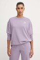 Bavlnená mikina Puma BETTER CLASSIC bavlna fialová 624231