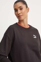 Puma hanorac de bumbac BETTER CLASSIC negru 624231