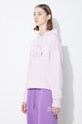 Puma sweatshirt CLASSICS Shiny Logo Hoodie violet 625595