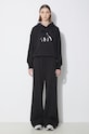 Mikina Puma CLASSICS Shiny Logo Hoodie 625595 čierna SS24