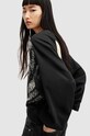 Oblečenie Bavlnená mikina AllSaints TIGRESS CYGNI WG521Z čierna