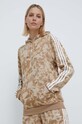 Памучен суичър adidas Originals бежов IX6000