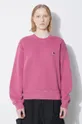 pink Carhartt WIP cotton sweatshirt Nelson