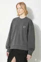 gray Carhartt WIP cotton sweatshirt Nelson Sweatshirt