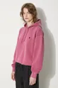 pink Carhartt WIP cotton sweatshirt Hooded Nelson Sweat